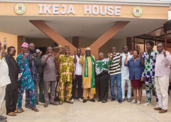 Ikeja LG: CSOs Visits Chairman