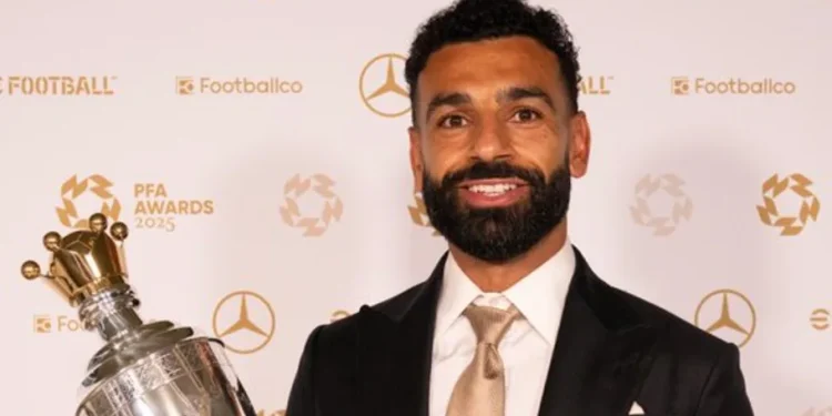 PFA Player Award: Mohammed Salah Wins