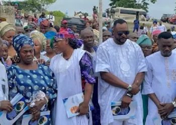 Actor Odunlade Buries Father In Style