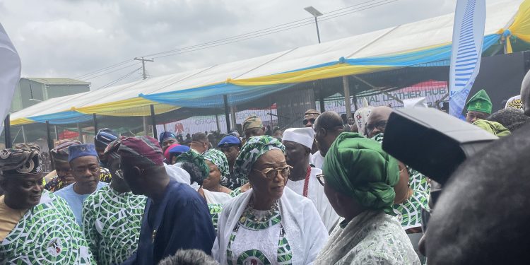 Lagos State Industrial Leather Hub: First Lady of Nigeria Commissions Hub