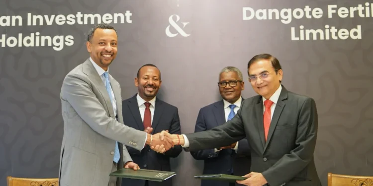 Dangote Group, Ethiopia sign agreement to build $2.5bn fertiliser plant