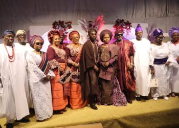 Yemi Kolapo’s Daughter’s Wedding: Obasanjo, Others Storm Abeokuta