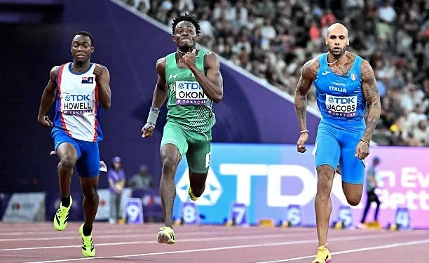 Okon, Ajayi qualify for 100m semi-final of World Athletics Championships