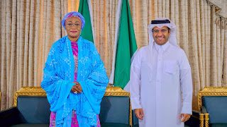 First Lady Oluremi Tinubu Hosts Qatari Ambassador, Calls for Global Peace and Understanding