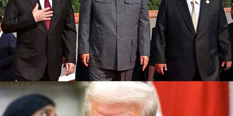 Trump accuses China, Russia, North Korea of plotting against USA