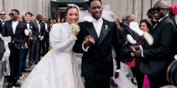 Wedding pictures of Temi Otedola, Mr Eazi go viral