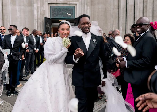 Wedding pictures of Temi Otedola, Mr Eazi go viral
