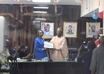 May Agbamuche-Mbu takes over INEC as Yakubu concludes tenure