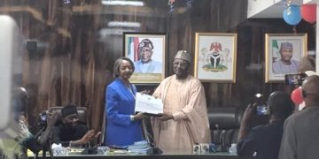 May Agbamuche-Mbu takes over INEC as Yakubu concludes tenure