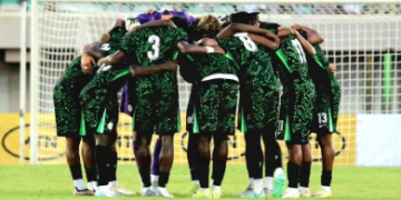 Super Eagles end 2025 38th position in FIFA ranking