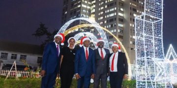 UBA Group ushers in Yuletide, lights up Marina Lagos
