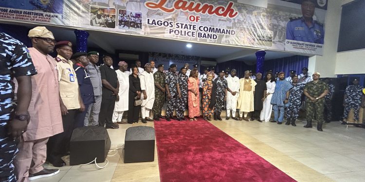 Egbetokun Launches Lagos State Police Command Band