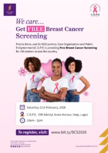 World Cancer Day: Polaris Bank Launches Free Breast Cancer Screening Initiative Across Nigeria