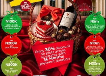 Valentine : Adron Homes Encourages Nigerians to Build Lasting Love Through Real Estate