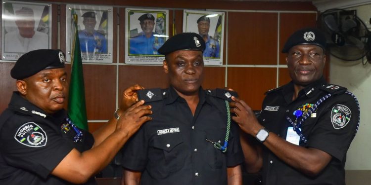 Lagos Police Command: CP Jimoh Decorates Eighty Promoted Officers With New Ranks
