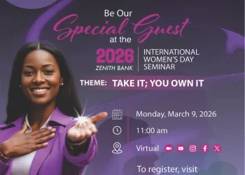 Zenith Bank Set To Host 2026 International Women’s Day Seminar