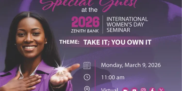 Zenith Bank Set To Host 2026 International Women’s Day Seminar