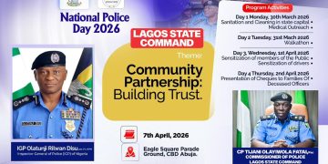 NATIONAL POLICE DAY 2026: LAGOS STATE EVENTS UNVEILED