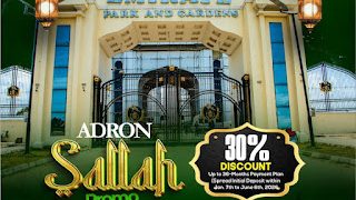 Adron Homes & Properties Rolls Out Sallah Mega Promo with 30% Discount, Flexible Payment Plans, and Festive Gift Reward