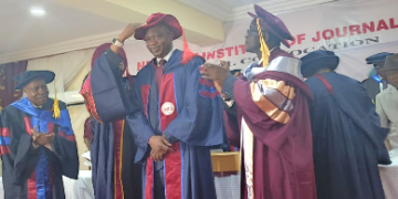NIJ Confer Fellowship On Customs CG Adeniyi At 2026 Special Convocation