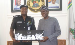 AIG Olohundare Moshood Jimoh Visits Lagos State Governor, Restates Commitment to Strengthening State Security