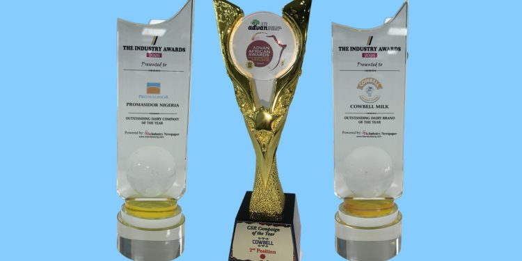 Promasidor Nigeria and Cowbell win three major industry awards, including Dairy Brand of the Year and CSR recognition at ADVAN Awards