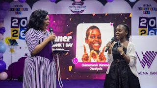Wema Bank’s One-Day MD/CEO, Chinmamanda Ozoakpata, Unveils New Benefits For Children