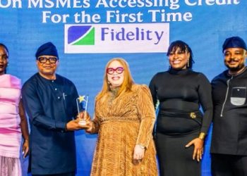 Fidelity Bank Wins DBN Award for Expanding First-time Credit Access to MSMEs