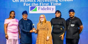 Fidelity Bank Wins DBN Award for Expanding First-time Credit Access to MSMEs