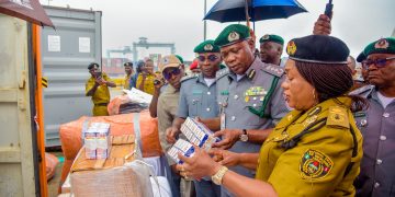 Customs Intercepts And Hands Over Seized Contraband To NDLEA, NAFDAC