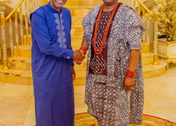 Adron Chairman Adetola Emmanuelking Congratulates Anthony Osibodu on Coronation as Bobajiro of Ilishan-Remo